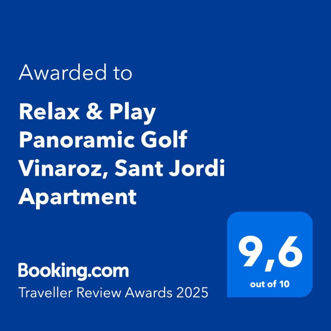 Relax & Play Panoramic Golf Vinaroz, Sant Jordi Apartment Vinaros Exterior photo